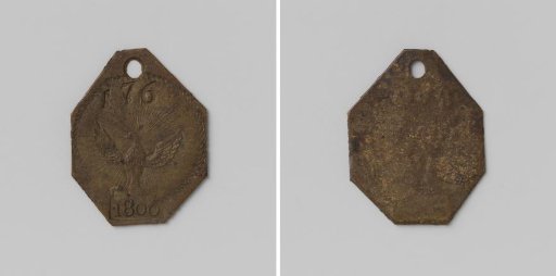 Dog tag of 's-Hertogenbosch with number 176