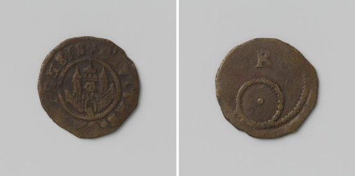 City of Kampen, token entitling the holder to bread or grain during distribution