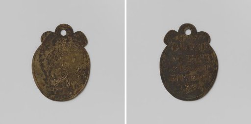 Poor Relief Medal of the Orthenstraat Block and Tent in 's-Hertogenbosch, Medal No. 1