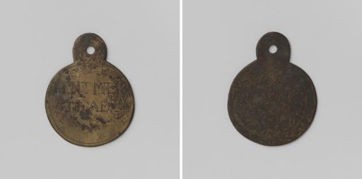 Poor Relief Medal of the Hinthammerstraat Block in 's-Hertogenbosch, Medal No. 21