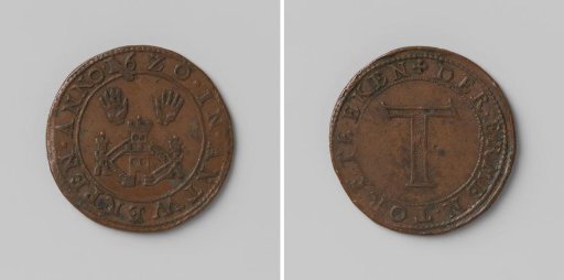 City of Antwerp, Token Entitling the Holder to Peat at Distribution