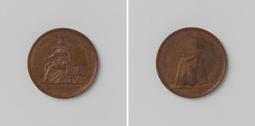 Reformed Diaconate of Amsterdam, Poor's Medal Entitling Indigent Church Members to Bread upon Distribution