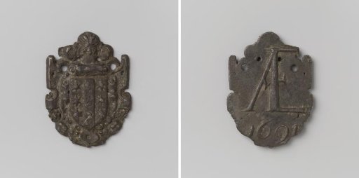 City of Gouda, token valid for a ton of peat and a monetary donation