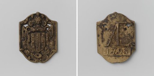 City of Gouda, token valid for a ton of peat and a monetary donation
