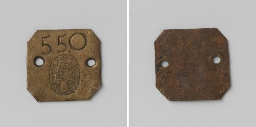 City of Rotterdam, lead seal no. 550