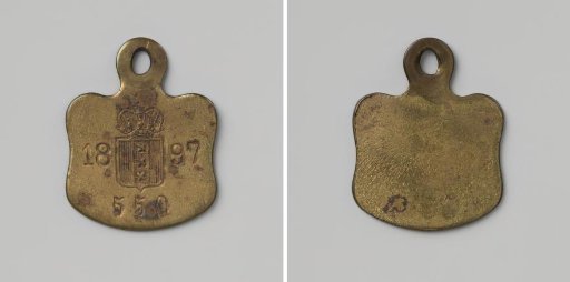 City of Amsterdam, lead token no. 550