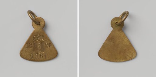City of Amsterdam, lead token no. 1361