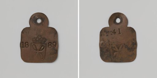 Lead tag no. 41