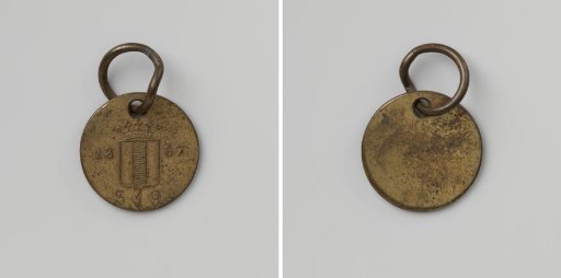 City of Delft, lead plate no. 319