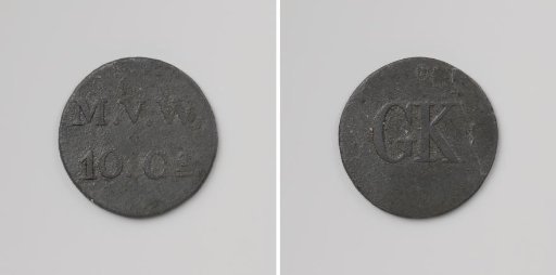 House Token Struck by Order of the Society of Benevolence, Worth Ten Cents, for the Benefit of the Ordinary Colonies