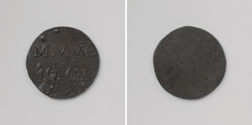 House Token Struck by Order of the Society of Benevolence, Worth Ten Cents, for the Benefit of the Ordinary Colonies
