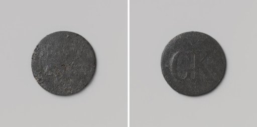 House token struck on behalf of the Society of Benevolence, valued at five cents, for the benefit of the Ordinary Colonies