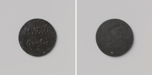 House token struck on behalf of the Society of Benevolence, valued at five cents, for the benefit of the Ordinary Colonies