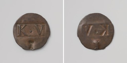 Colony Veenhuizen, house token struck by order of the Society of Benevolence, value 1 cent