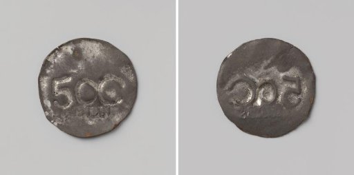 Prison money of fifty cents from Aalst