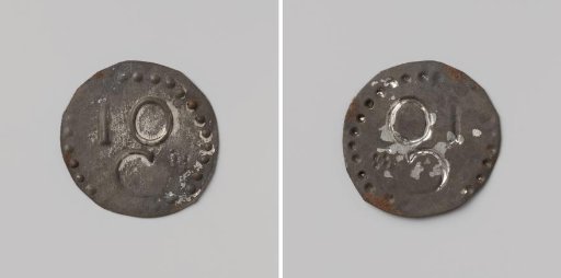 Ommerschans penal colony, house token struck by order of the Society of Benevolence, valued at ten cents