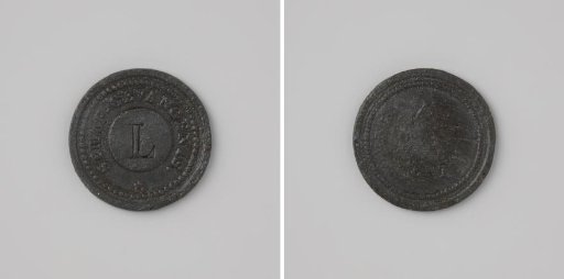 House Token of the Prison in Leiden, Worth One Cent