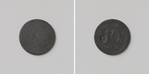 Penal Colony of Ghent, house token worth ten cents