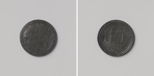 Penal Colony of Ghent, house token worth ten cents