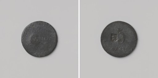 Prison of Ghent, house token worth five cents