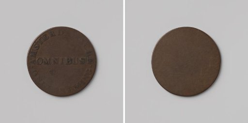 Amsterdam Omnibus Company, badge of a controller