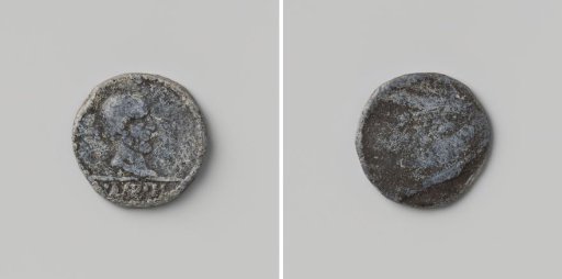 Lead token of the Leprosy House in Enkhuizen