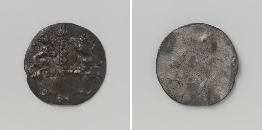City of Amsterdam, reverse of a legitimization or reward medal