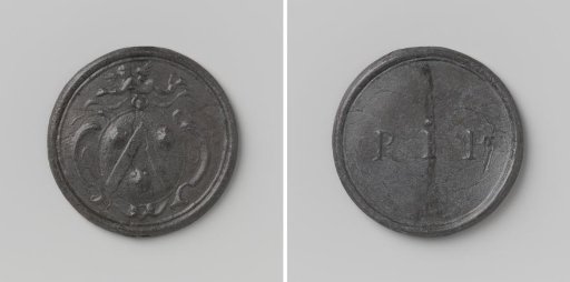 Medal with inscription "RIP"