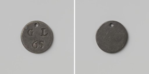 Medal with Inscription GL 65