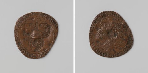 Victories of Charles V, Holy Roman Emperor, in the war against France, accounting medal of Holland, Zeeland and Friesland