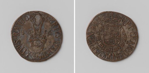 Determination of Albert and Isabella of Austria in the struggle for the County of Jülich, calculation medal struck on order of the Chamber of Accounts of Brabant