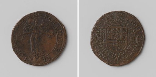 Philip IV, King of Spain, medal struck by order of the Chamber of Accounts of Brabant.