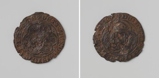 Marriage of Maximilian, Archduke of Austria, with Maria, Duchess of Burgundy, Counter-Medal of the County of Flanders