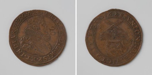 Successes of the imperial and Spanish troops in the war in Germany, commemorative medal struck in honor of Philip IV, King of Spain