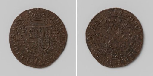 Philip IV, King of Spain, calculation medal struck at the order of the Council of Finance