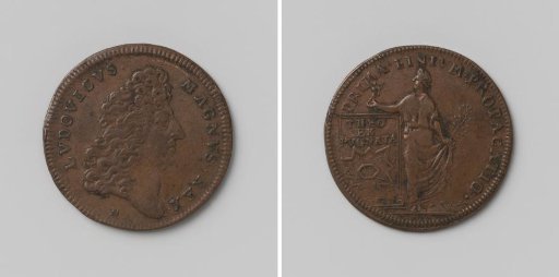 Conquest of Thionville, Commemorative Medal in Honor of Louis XIV, King of France