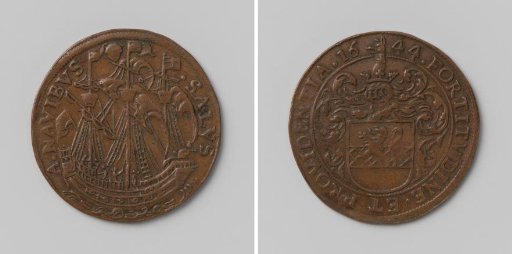 Jan van der Tommen, commemorative medal struck by order of the Admiralty of Dunkirk