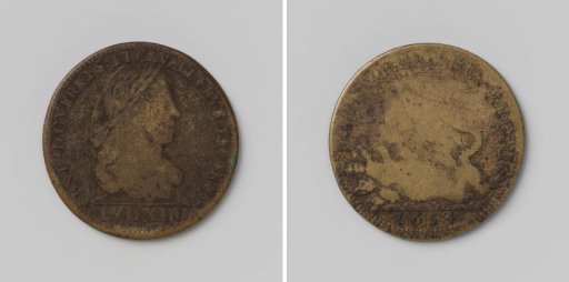 Suppression of the Fronde, Commemorative Medal Struck in Honor of Louis XIV, King of France