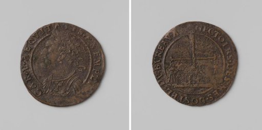 Charles V, Holy Roman Emperor, model of piety, wisdom and justice, accounting medal of the chamber of accounts