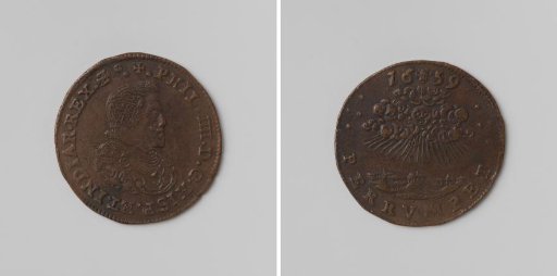 Conclusion of a two-month truce between France and Spain, commemorative medal struck in honor of Philip IV, King of Spain