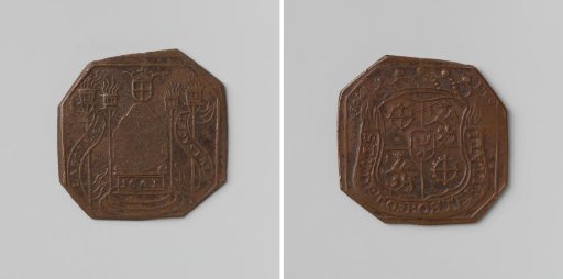 Discovery of a large erratic boulder on the Pisberg near Amersfoort, commemorative medal struck at the order of the city of Amersfoort in honor of Lord E. Meyster
