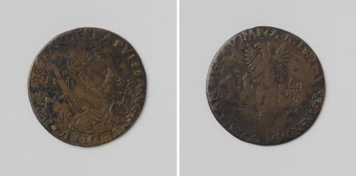 Tunis Conquered from the Turks, Commemorative Medal in Honor of Charles V, Holy Roman Emperor