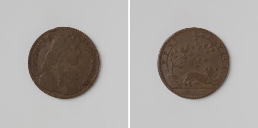 Franche-Comté conquered in ten days, commemorative medal struck in honor of Louis XIV, King of France