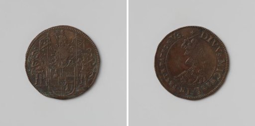 Plague in Brussels, Commemorative Medal by Pierre Josse d'Armstorf, Magistrate of the Brussels Treasury