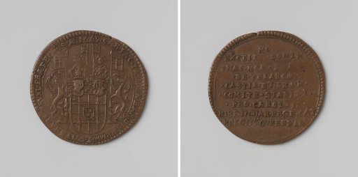 Inacho Melchior Ferdinand de Velasco, Constable of Castile and León, Governor of the Southern Netherlands, counter-stamp by Charles Jacques Taye, magistrate of the treasury of Brussels