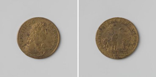 Louis XIV, King of France, visits the conquered areas in Flanders