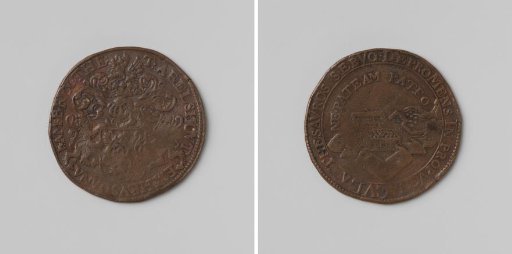 Fortification of the Defensive Works of Brussels and Construction of a Fort, Commemorative Medal by Theodore d'Elshout-Van Heusden, Lord of Middelswale, Magistrate of the Treasury of Brussels