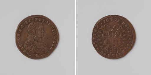 Charles II, King of Spain, Commemorative Medal Struck by Order of the Council of Finance