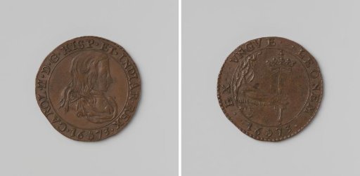 Charles II, King of Spain, engages the French in battle