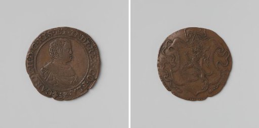 Charles II, King of Spain, commemorative medal struck by order of the States of Flanders